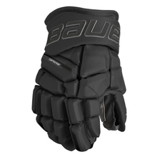 Load image into Gallery viewer, Bauer Hockey Gloves Bauer Supreme Mach Hockey Gloves Junior 2023 Black
