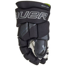 Load image into Gallery viewer, Bauer Hockey Gloves Bauer Vapor Shift Pro Source Exclusive (2025) Junior Black side showing thumb
