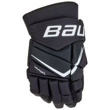 Load image into Gallery viewer, Bauer Hockey Gloves Bauer Vapor Velocity Source Exclusive (2025) Intermediate Black/White back of right glove
