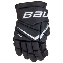Load image into Gallery viewer, Bauer Hockey Gloves Bauer Vapor Velocity Source Exclusive (2025) Junior Black/White right glove back
