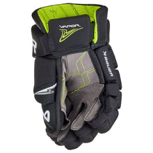 Load image into Gallery viewer, Bauer Hockey Gloves Bauer Vapor Velocity Source Exclusive (2025) Junior Black/White right glove front (palm)
