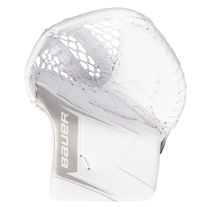 Bauer Ice Hockey Goalie Catchers Bauer SV-PRO (2025) Senior White palm