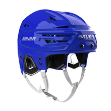 Load image into Gallery viewer, Bauer Hockey Helmet Bauer RE-AKT 155 Senior 2024 Royal Side front facing right
