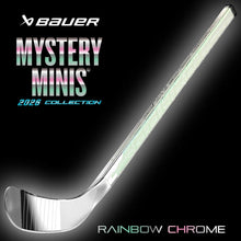 Load image into Gallery viewer, Bauer Hockey Mini Sticks Bauer Mystery Minis Player Sticks 2026 Rainbow Chrome