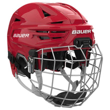 Load image into Gallery viewer, Bauer Hockey Protective Gear Bauer RE-AKT 155 Hockey Helmet Combo Youth 2026 Red
