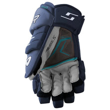 Load image into Gallery viewer, Bauer Hockey Protective Gear Bauer Supreme F40 Hockey Gloves Junior 2026 Navy 10" 11"
