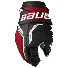 Load image into Gallery viewer, Bauer Hockey Protective Gear Bauer Supreme Fuse Hockey Gloves Intermediate 2026 Black Red

