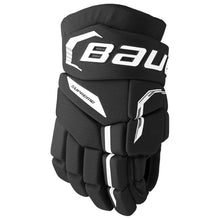 Load image into Gallery viewer, Bauer Hockey Protective Gear Bauer Supreme Fuse Hockey Gloves Youth 2026 Black White
