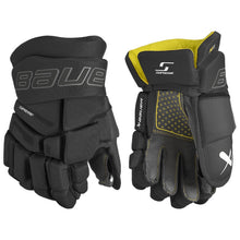 Load image into Gallery viewer, Bauer Hockey Protective Gear Bauer Supreme M3 Hockey Gloves Junior 2023 Black
