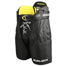 Load image into Gallery viewer, Bauer Hockey Protective Gear Bauer Supreme Mach Hockey Pants Youth 2023 Black
