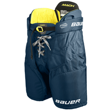 Load image into Gallery viewer, Bauer Hockey Protective Gear Bauer Supreme Mach Hockey Pants Youth 2023 Navy
