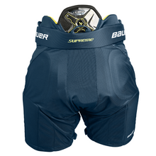 Load image into Gallery viewer, Bauer Hockey Protective Gear Bauer Supreme Mach Hockey Pants Youth S23 Navy
