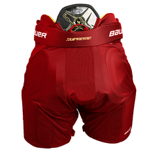 Load image into Gallery viewer, Bauer Hockey Protective Gear Bauer Supreme Mach Hockey Pants Youth S23 Red
