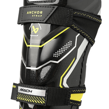 Load image into Gallery viewer, Bauer Hockey Protective Gear Bauer Supreme Mach Hockey Shin Guards Youth 2023 Size 8 9 10
