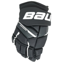 Load image into Gallery viewer, Bauer Hockey Protective Gear Bauer Supreme Matrix Hockey Gloves Source Exclusive Junior 2023 Black
