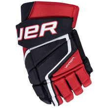 Load image into Gallery viewer, Bauer Hockey Protective Gear Bauer Vapor Shift Pro Hockey Gloves Intermediate 2022 Black Red
