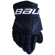 Load image into Gallery viewer, Bauer Hockey Protective Gear Bauer X Hockey Gloves Intermediate 2024 Navy
