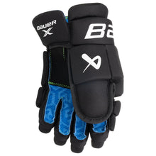 Load image into Gallery viewer, Bauer Hockey Protective Gear Bauer X Hockey Gloves Junior 2024 Black 10" 11"
