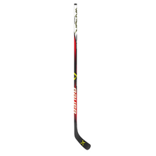 Load image into Gallery viewer, Bauer Hockey Sticks Bauer Vapor Grip (2023) Junior Black/Red/White side vertical with blade pointing to the lower-right
