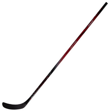 Load image into Gallery viewer, Bauer Hockey Sticks Bauer Vapor Shift Pro (2023) Junior Black/Red side diagonal with blade pointing left
