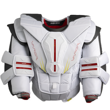 Load image into Gallery viewer, Bauer Ice Hockey Goal Chest Protector Bauer S23 Vapor Hyperlite2 Adult White front
