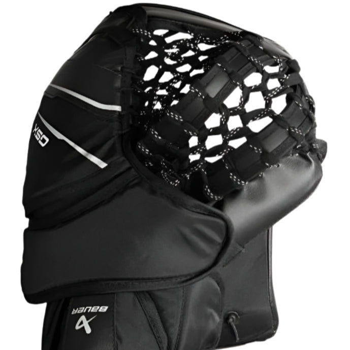 Bauer Ice Hockey Goalie Catchers Bauer S23 GSX Junior Black back