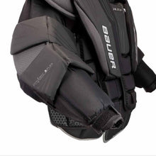 Load image into Gallery viewer, Bauer Ice Hockey Goalie Chest Protectors Bauer S23 Elite Senior Black/Grey front side facing right

