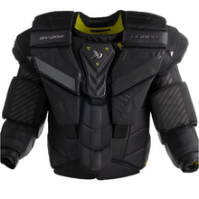 Load image into Gallery viewer, Bauer Ice Hockey Goalie Chest Protectors Bauer Supreme Shadow 2024 Senior Black front
