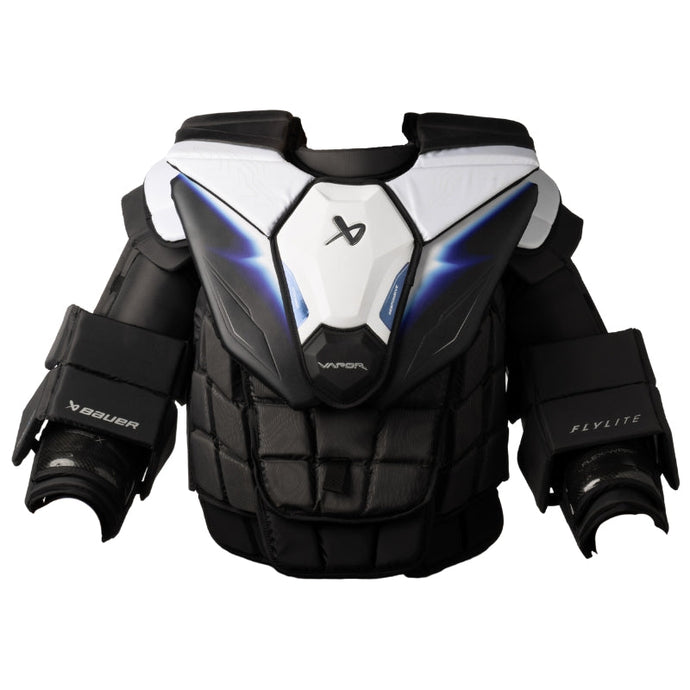 Bauer Ice Hockey Goalie Chest Protectors Bauer Vapor Flylite (2025) Intermediate Black front