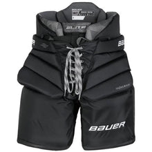 Load image into Gallery viewer, Bauer Ice Hockey Goalie Pants Bauer S23 Elite Intermediate Black front
