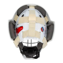 Load image into Gallery viewer, rear of helmet white Bauer S20 930 Ice Hockey Goalie Mask - Youth
