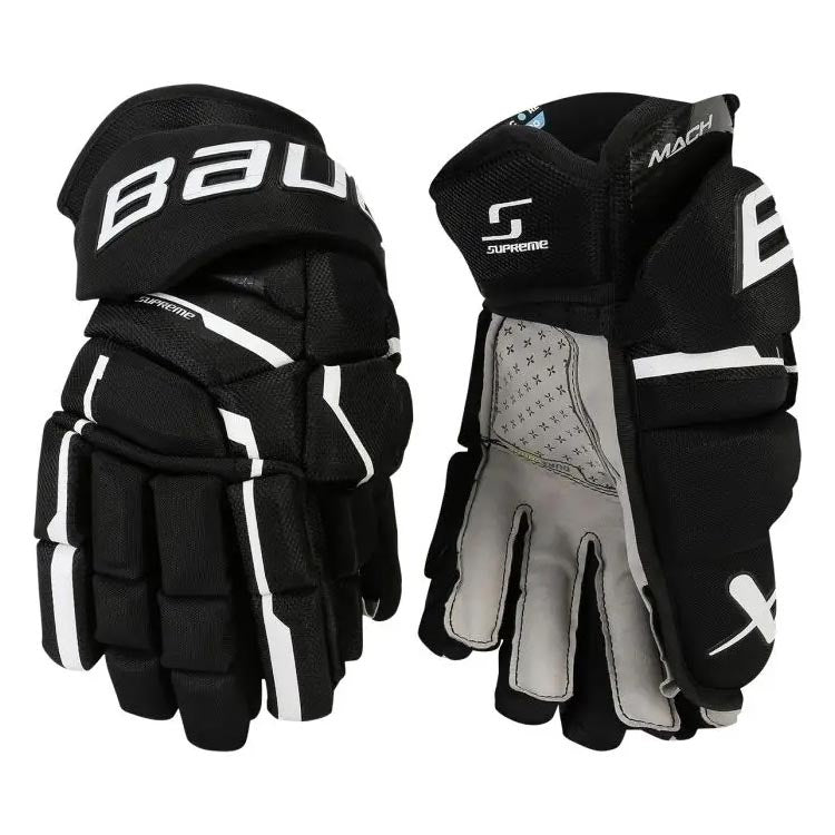 Bauer S23 Supreme Mach Ice Hockey Gloves - Youth