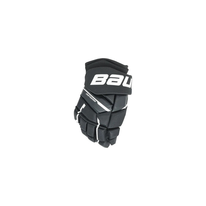 Top of hand view Bauer S23 Supreme Matrix Ice Hockey Gloves