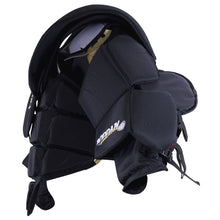 Load image into Gallery viewer, Boddam Lacrosse Goalie Arm &amp; Chest Protector Boddam CAT 3 NLL (2025) Senior side facing left
