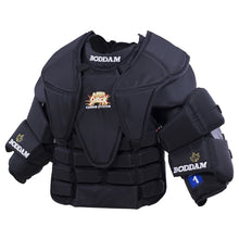 Load image into Gallery viewer, Boddam Lacrosse Protective Gear Boddam CAT 1 5500 Series Lacrosse Goalie Arm and Chest Protector Black Tyke Novice XL
