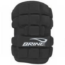 Load image into Gallery viewer, Brine Lacrosse Arm Pads Brine LoPro D Senior black front
