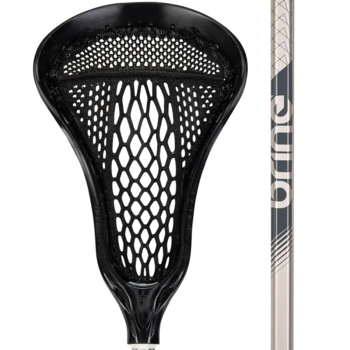 Brine Lacrosse Sticks Brine Dynasty Warp Next Alloy Complete Lacrosse Stick Womens DWNAL9 Black