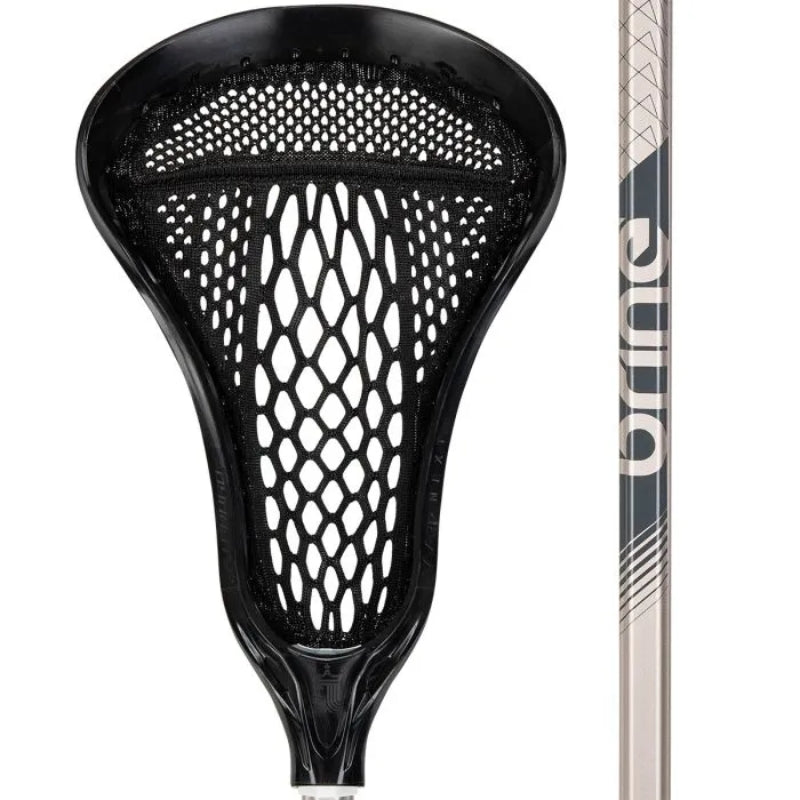 Brine Lacrosse Sticks Brine Dynasty Warp Next Alloy Complete Lacrosse Stick Womens DWNAL9 Black