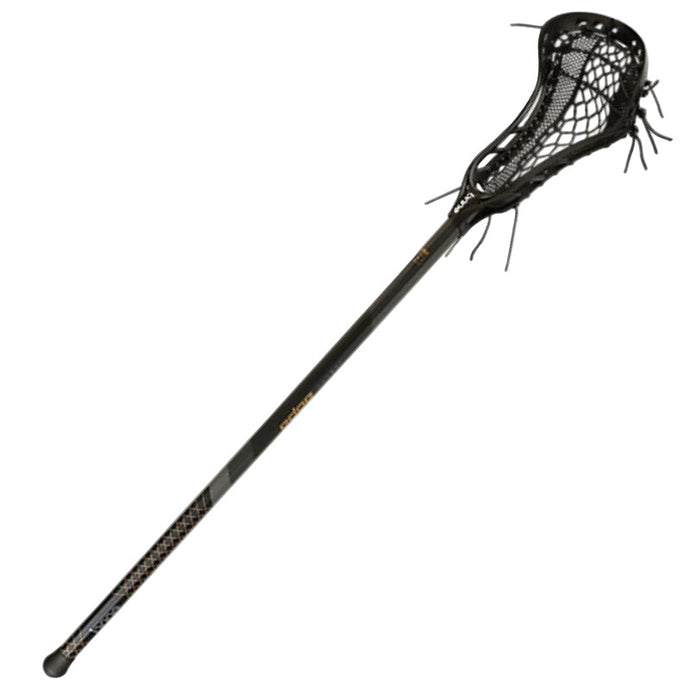 Brine Lacrosse Sticks Brine Edge Pro on Edge Carbon Lacrosse Stick Black