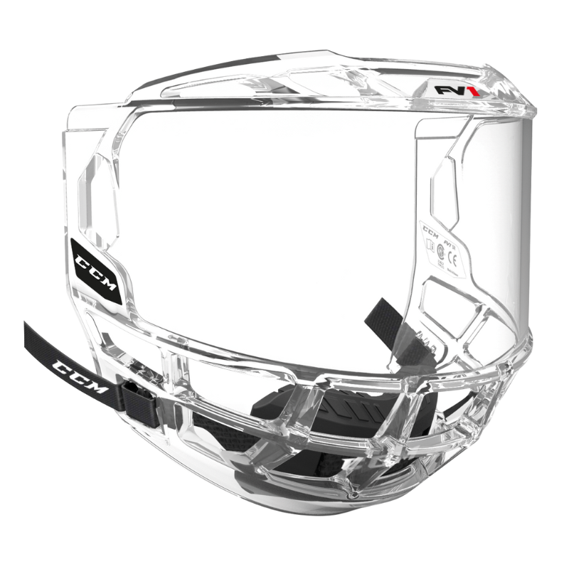 CCM FV1 Hockey Full Visor Junior FMFV1:JR