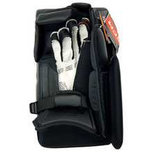 Load image into Gallery viewer, CCM Goalie Blockers CCM Axis 2.9 Source Exclusive (2022) Intermediate Black/Black/Black/Black glove side
