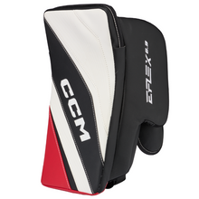 Load image into Gallery viewer, CCM Goalie Blockers CCM Extreme Flex 6.9 Source Exclusive (2023) Intermediate Chicago board side facing left

