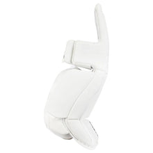 Load image into Gallery viewer, CCM Goalie Leg Pads CCM S23 Extreme Flex 6 Senior White/White/White/White side of left pad facing right
