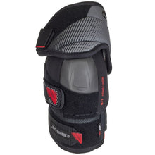 Load image into Gallery viewer, CCM Hockey Elbow Pads CCM Jetspeed Control Source Exclusive (2025) Junior Black front
