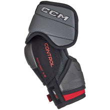 Load image into Gallery viewer, CCM Hockey Elbow Pads CCM Jetspeed Control Source Exclusive (2025) Junior Black side facing left
