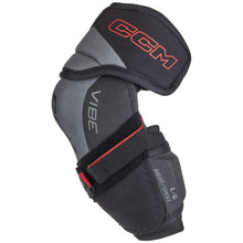 Load image into Gallery viewer, CCM Hockey Elbow Pads CCM Jetspeed Vibe Source Exclusive (2025) Senior Black side facing left
