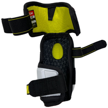 Load image into Gallery viewer, CCM Hockey Elbow Pads CCM Tacks Vector Source Exclusive (2023) Junior Black back showing interior
