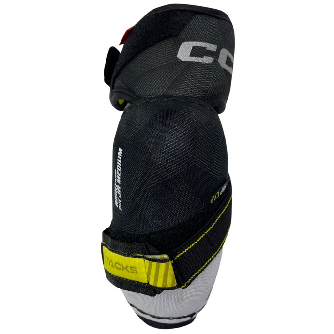CCM Hockey Elbow Pads CCM Tacks Vector Source Exclusive (2023) Junior Black front