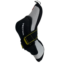 Load image into Gallery viewer, CCM Hockey Elbow Pads CCM Tacks Vector Source Exclusive (2023) Youth Black/White side facing left

