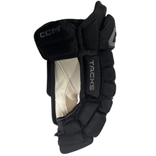 Load image into Gallery viewer, CCM Hockey Gloves CCM Tacks Vector Plus Source Exclusive (2024) Senior Black/Gray side
